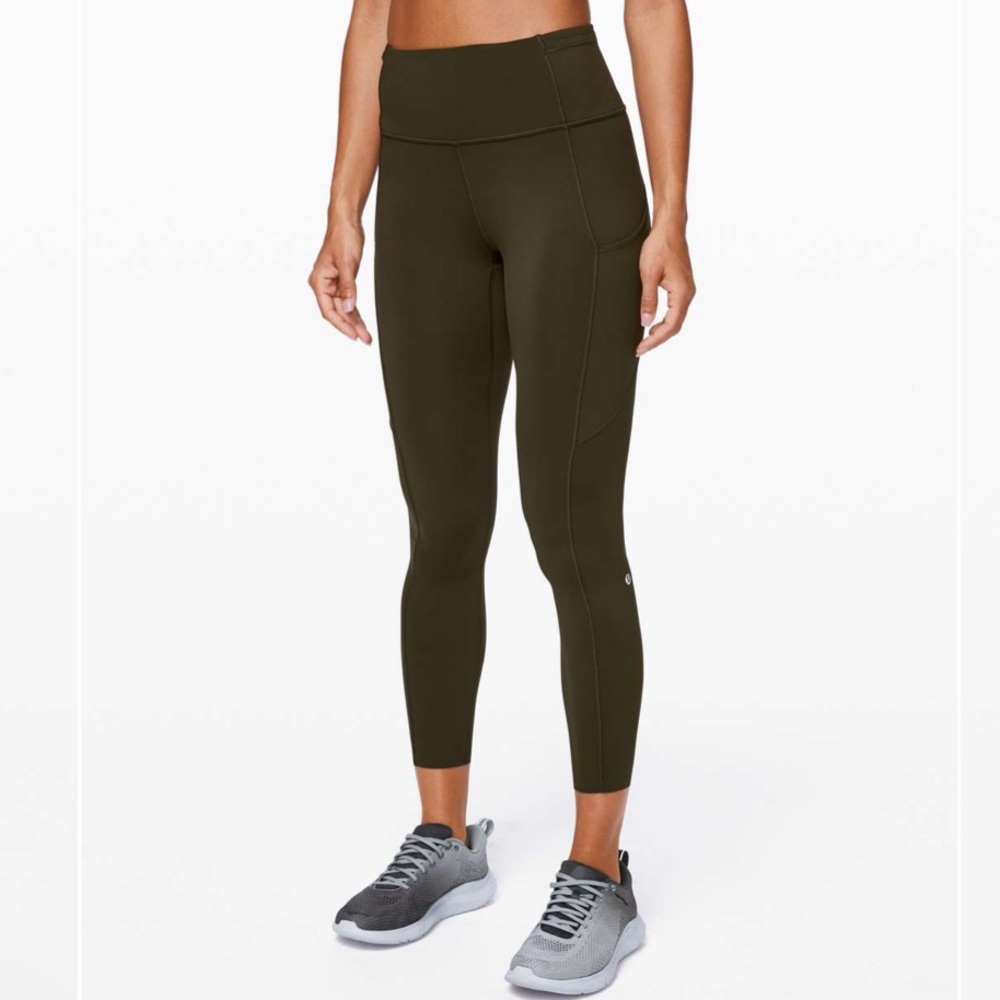 Lululemon Fast and Free Tight II 25" *Non-Reflective Nulux